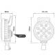 Proiector lucru fi156, LED, cu maner si intrerupator, 1350lm, CA5712 247Lighting