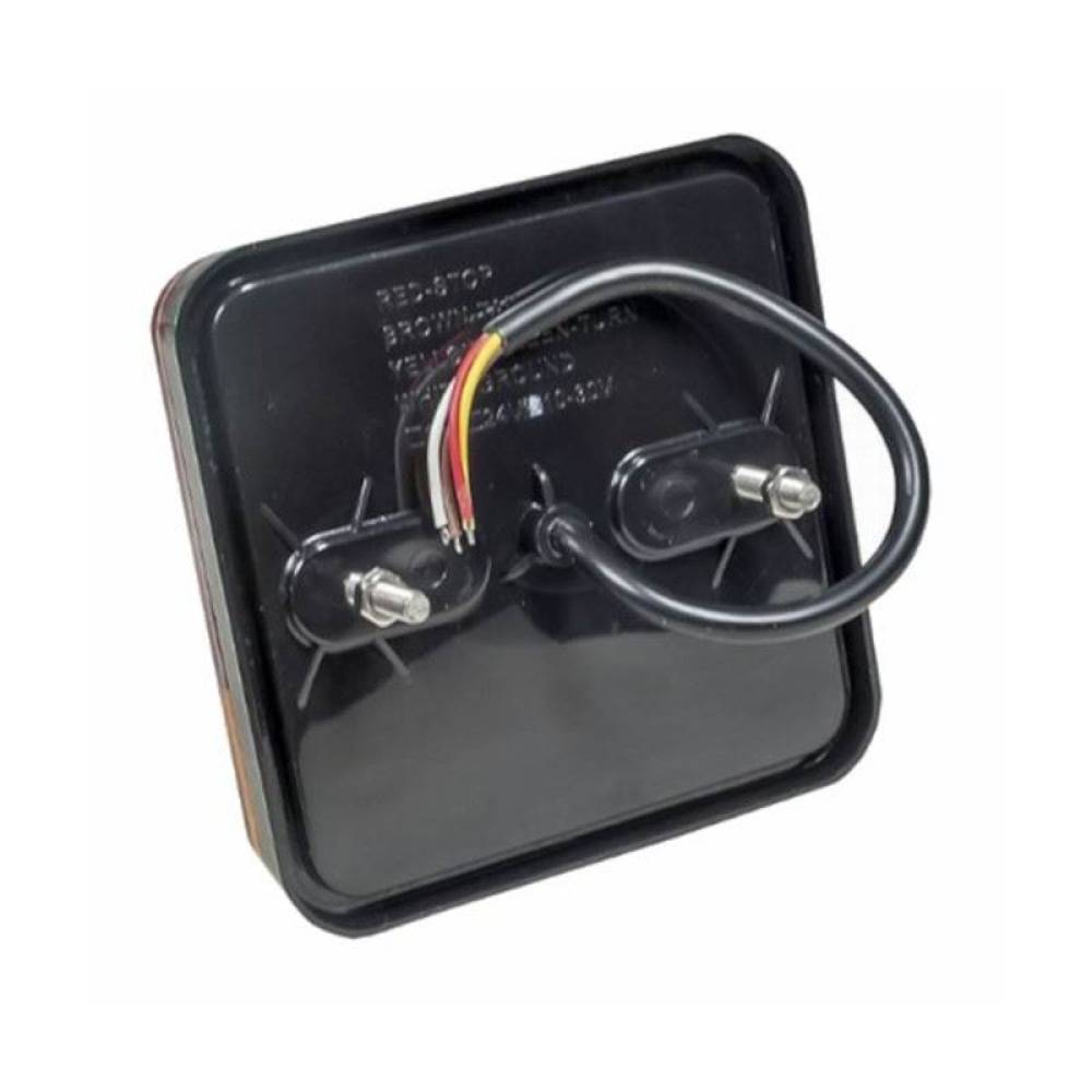 Lampa spate 110x110, 4 functii, catadioptru, LED, 12V, 111STI CA 7058 247 Lighting Lampa spate 110x110, 4 functii, catadioptru, LED, 12V, 111STI CA 7058 247 Lighting