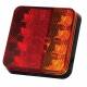 Lampa spate 110x110, 4 functii, catadioptru, LED, 12V, 111STI CA 7058 247 Lighting Lampa spate 110x110, 4 functii, catadioptru, LED, 12V, 111STI CA 7058 247 Lighting