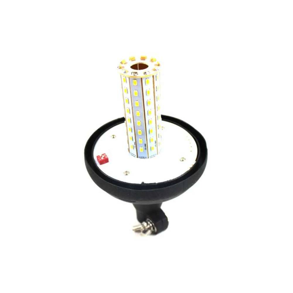 Girofar 12/24V, h245, cu 40 LED-uri, prindere cu tija flexi, CA6058C 247Lighting