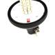 Girofar 12/24V, h245, cu 40 LED-uri, prindere cu tija flexi, CA6058C 247Lighting