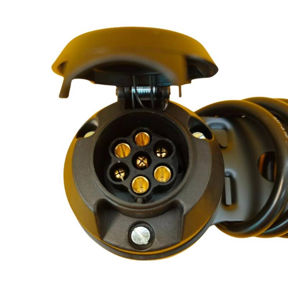 Priza 7pini 12V plastic, cu cablu 1m si suport metalic,  CA 318 247Lighting