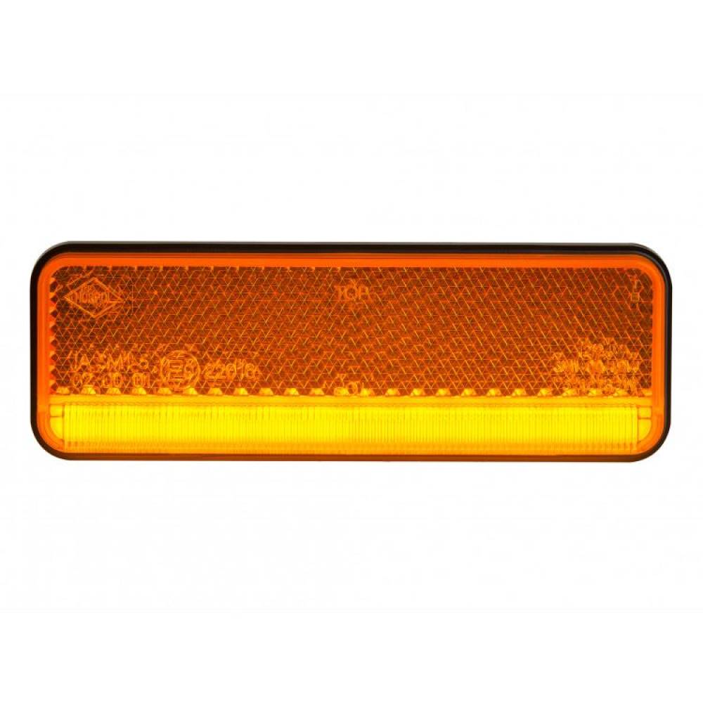Lampa gabarit 102x35 LED, galbena LD 2435 NEON Stripe Horpol