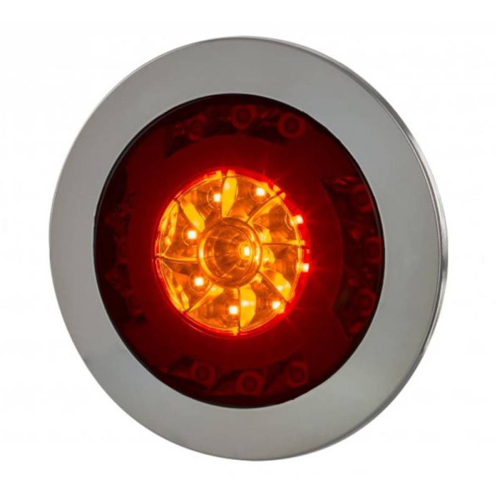 Lampa stop fi155, 3 functii, pozitie, frana, semnalizare, cu LED-uri, efect NEON, cu INEL, Lucy, LZD 2423 Horpol