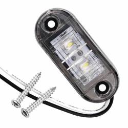 Lampa gabarit 65x28, LED, 10-30V, alba CA 6095W 247Lighting