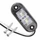 Lampa gabarit 65x28, LED, 10-30V, alba CA 6095W 247Lighting
