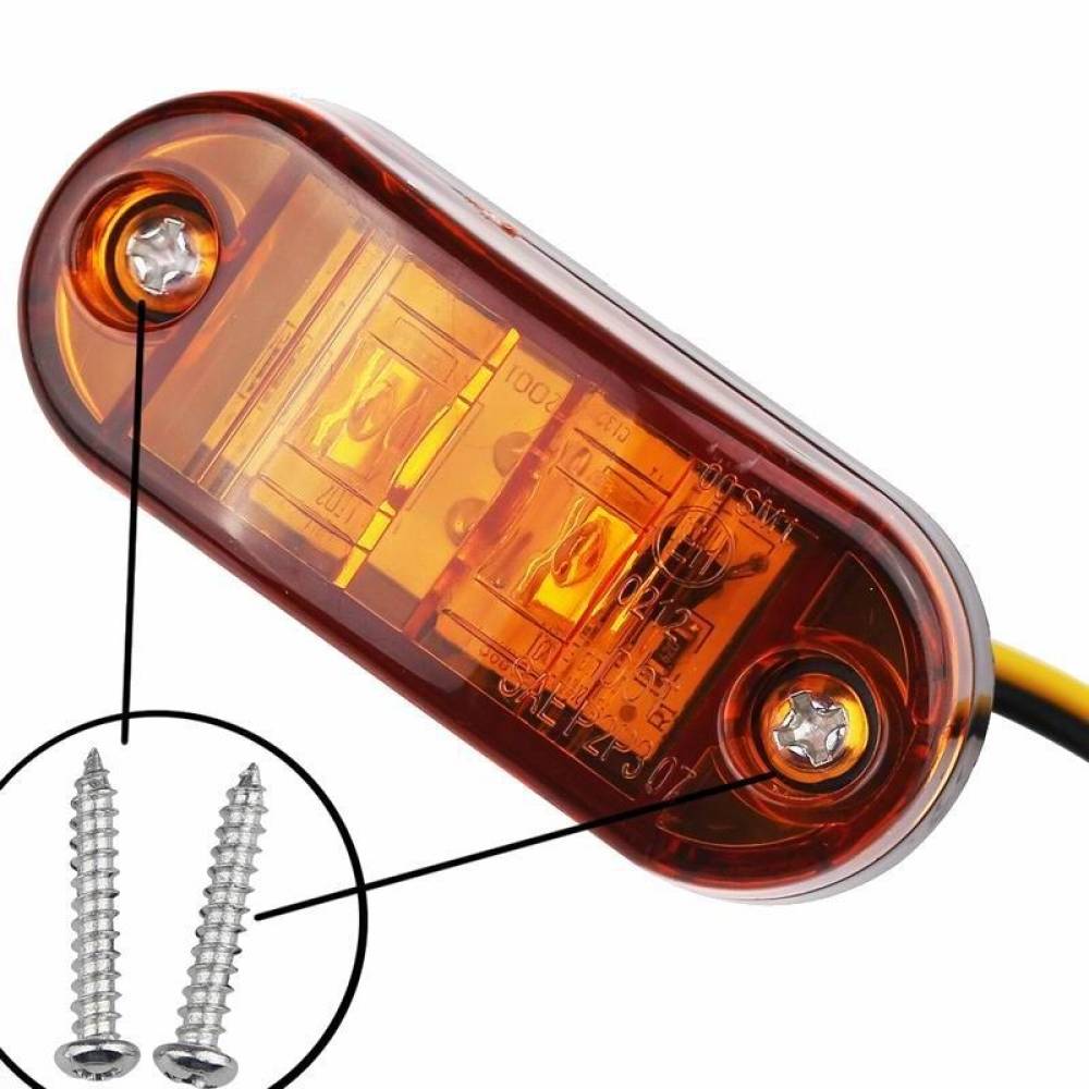Lampa gabarit 65x28, LED, 10-30V, galbena, CA 6095A 247Lighting