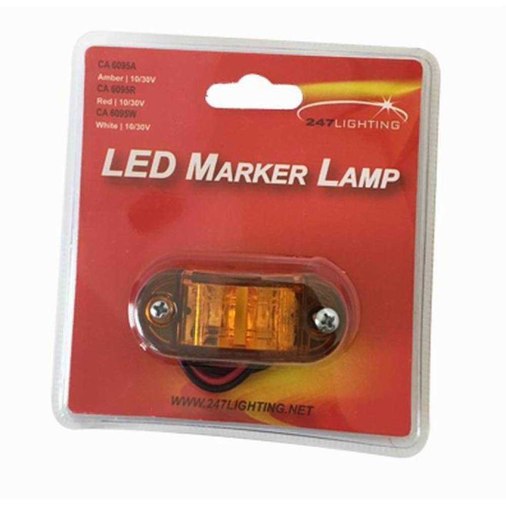 Lampa gabarit 65x28, LED, 10-30V, galbena, CA 6095A 247Lighting