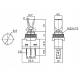 Intrerupator ON/OFF iluminat LED, 2 faze, Rosu PRK0016B 