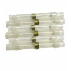 Conector termocontractabil, butt cu inel cositor transparent, 0.5mm2, 10buc / punga SHSB1 247Lighting