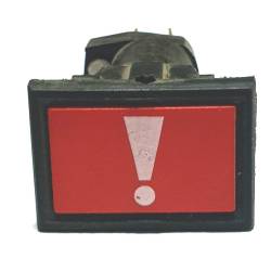 Indicator bord martor -30x22mm, 12/24V, rosu Semnul exclamarii Indicator bord martor -30x22mm, 12/24V, rosu Semnul exclamarii