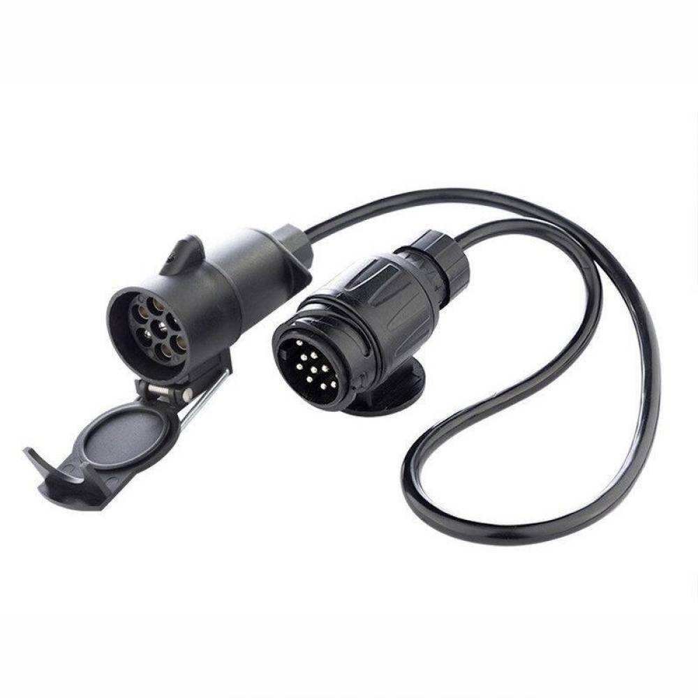 Adaptor fisa 13-7 pini cu cablu 0.75m, 12V, 86768 Carmotion