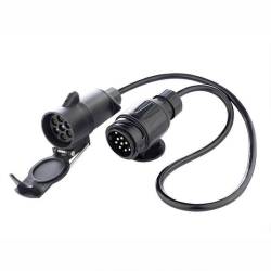 Adaptor fisa 13-7 pini cu cablu 0.75m, 12V, 86768 Carmotion