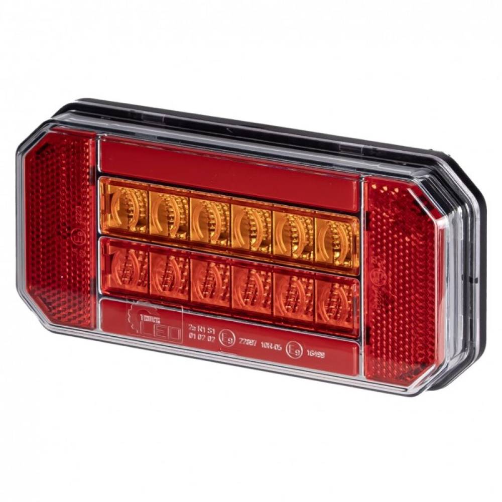 Lampa spate 165x80, 3 functii, LED Neon,12-24V, semnalizare dinamica, stanga L1874 TruckLed