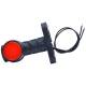 Lampa gabarit cu brat 125mm, LED NEON, alb si rosu, W148.3 1098 Was