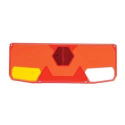 Dispersor 350x131, pentru lampi 1053, 1054, 1055, stanga, W138L 1053KL Was