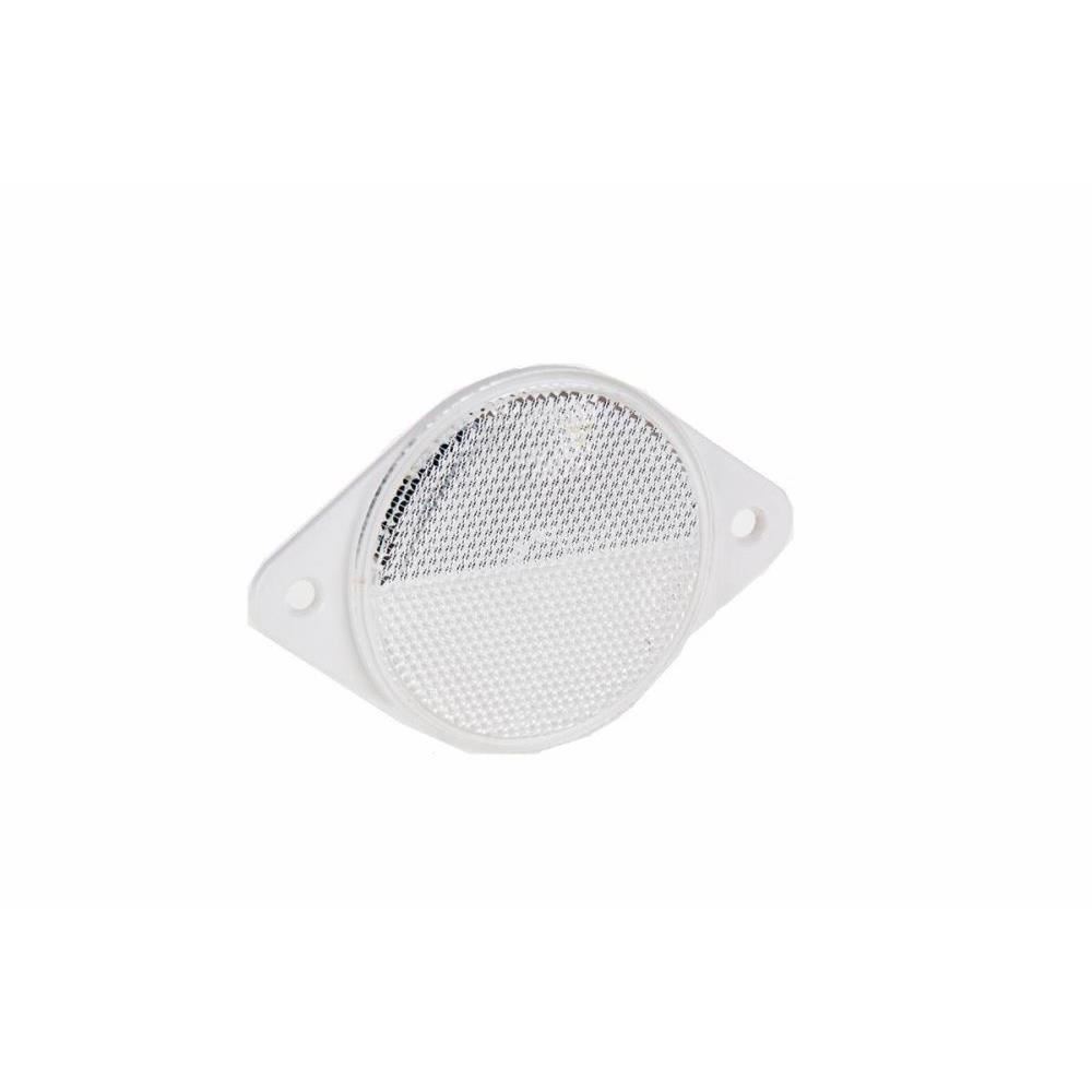 Catadioptru rotund cu 2 urechi, alb fi78 DOB-039B Fristom
