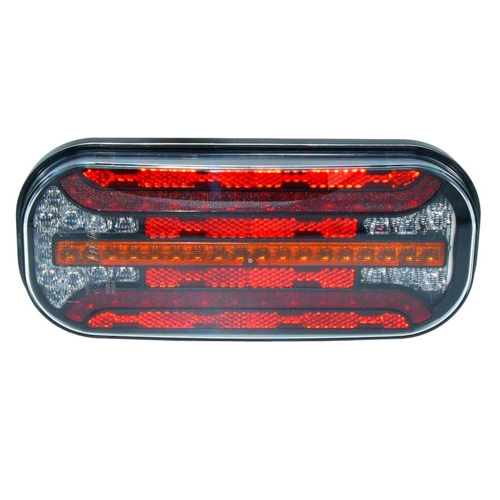 Lampa spate 214x95, cu numar, mers inapoi, semnalizare dinamica FT-230 COF LED Di Fristom Lampa spate 214x95, cu numar, mers inapoi, semnalizare dinamica FT-230 COF LED Di Fristom