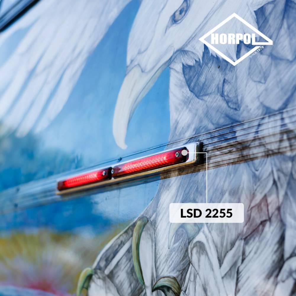 Lampa suplimentara frana 257mm 15 LED-uri, LSD 2255 Horpol