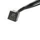 Cablaj electric pentru 2 proiectoare, 3m, cu intrerupator Led si releu 12v 40A,  TT.A90