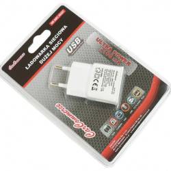 Stecher priza 220V pentru USB, 5V, 2,1A, incarcator cu 1 USB 42427 CarCo