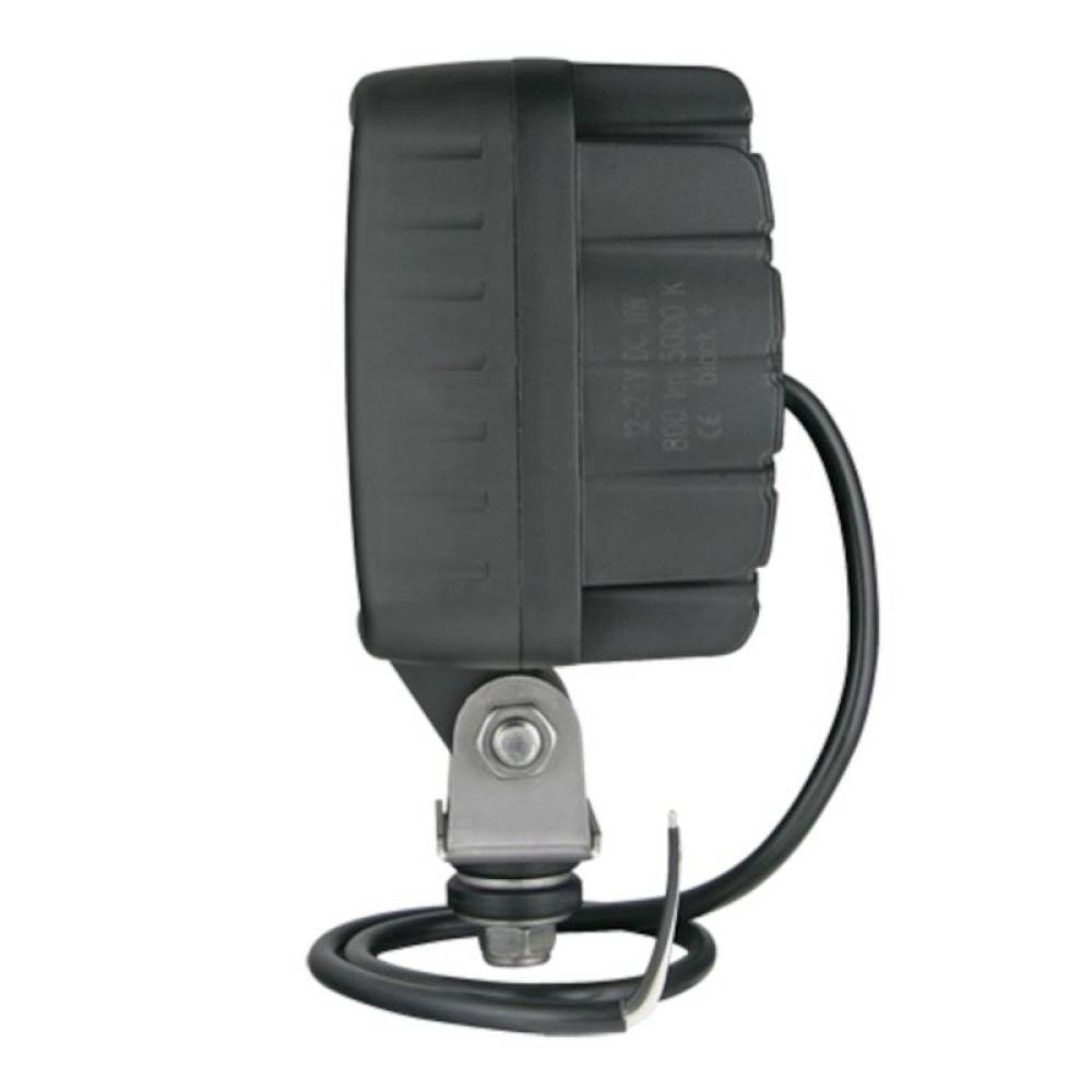 Proiector lucru 100x100, LED, 800lm, 11W, striat, lampa mers inapoi,  LED3.47700 Wesem