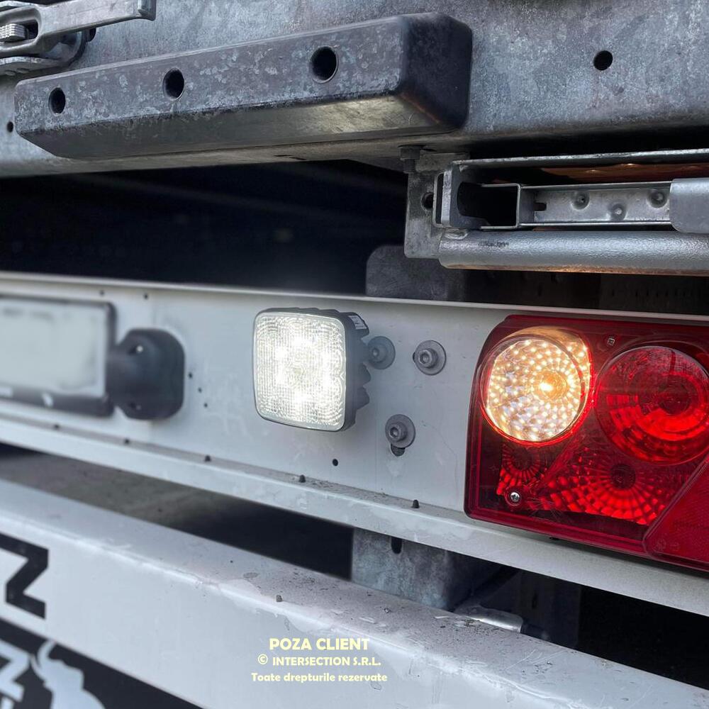 Proiector lucru 105x105, LED, 12-24V, 22W, 1600lm, 28gr, CRK2B.54200 Wesem