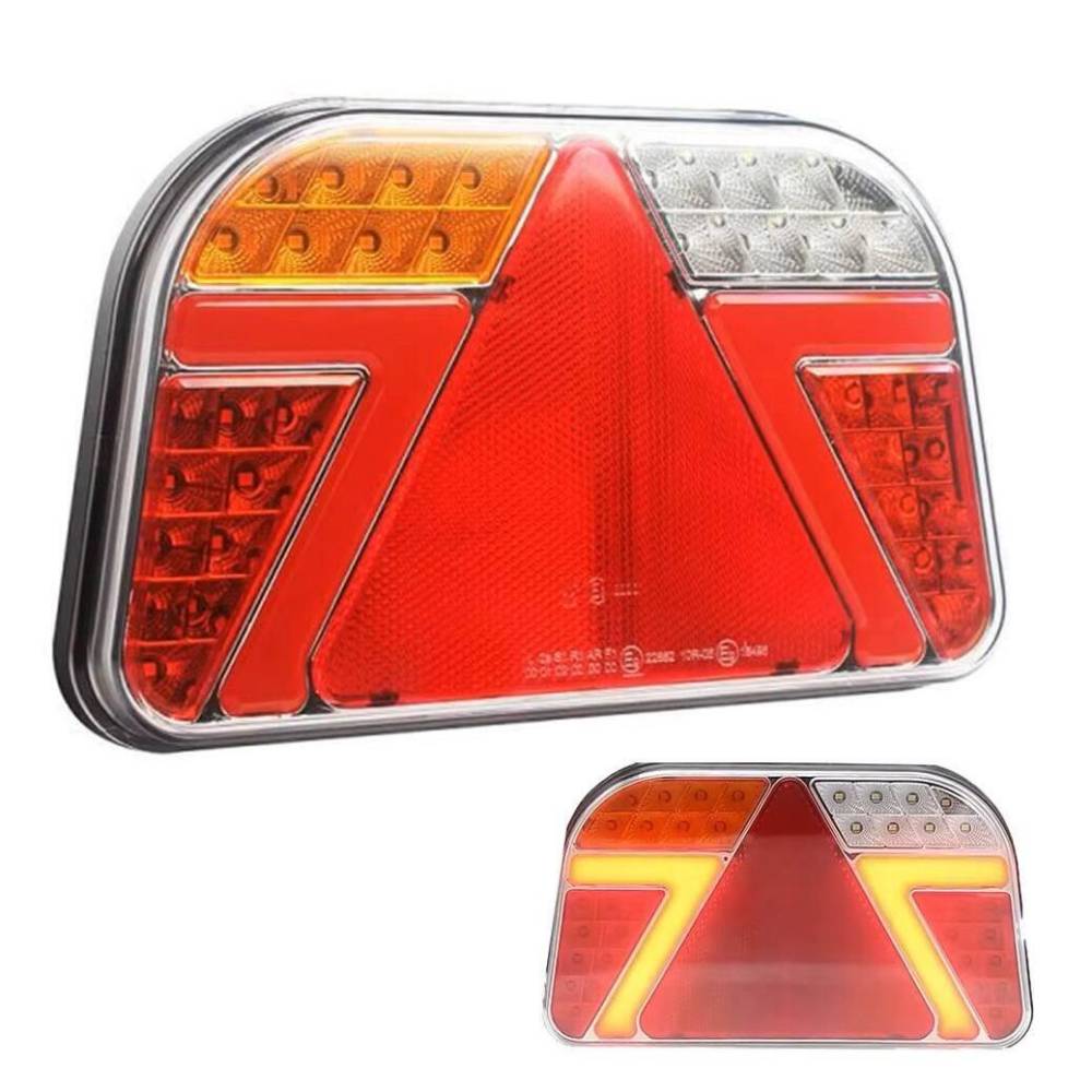 Lampa spate 241x140, 7 functii, cu ceata, mers inapoi, triunghi, SET stanga + dreapta, L1877 +L1876 Truck Led