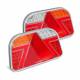 Lampa spate 241x140, 7 functii, cu ceata, mers inapoi, triunghi, SET stanga + dreapta, L1877 +L1876 Truck Led