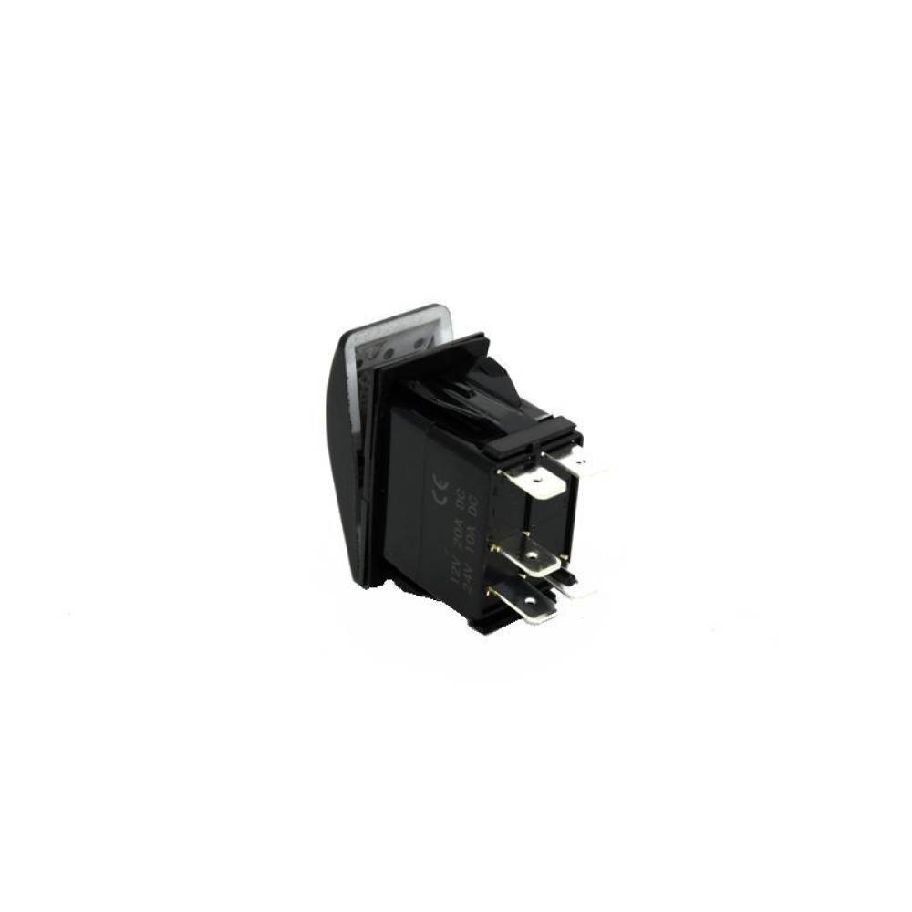 Intrerupator On/Off, 4.5x2.5cm, 5 pini, 12/24V Backup Light J02