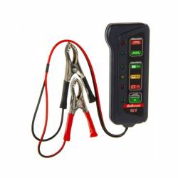 Tester voltmetru, acumulator si alternator, cu LED-uri, EVANS 42845 CarCo