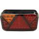 Lampa spate 200x130, LED, 6 functii, cu numar si ceata, FT-270 L TB PM Fristom