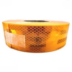 Banda reflectorizanta continua 50m, galbena, 3M Diamond Grade 983-71 cutie originala