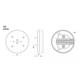 Lampa stop fi142, LED neon, 3 functii, tip hamburger, stanga/dreapta W153 1128 Was Lampa stop fi142, LED neon, 3 functii, tip hamburger, stanga/dreapta W153 1128 Was
