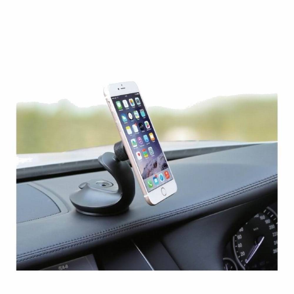 Suport telefon cu fixare 2 in 1, cu ventuza sau pe ventilatie, magnetic 0207 Automax