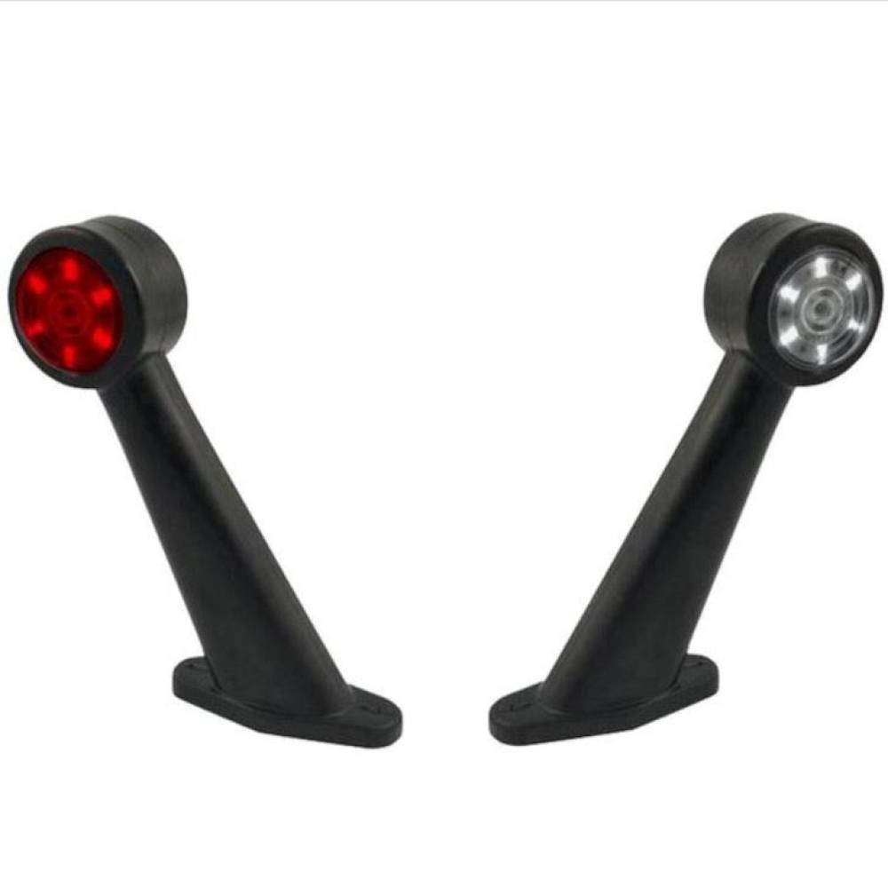 Lampa gabarit cu brat 187mm, oblic la 45°, LED, stanga/dreapta DLG003.3, L1163 Egkal Lampa gabarit cu brat 187mm, oblic la 45°, LED, stanga/dreapta DLG003.3, L1163 Egkal
