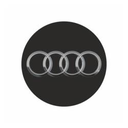 Set ornamente capace roti rasina, autoadeziv, AUDI, 4 bucati, fi55, ZP045 Automax