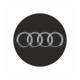 Set ornamente capace roti rasina, autoadeziv, AUDI, 4 bucati, fi55, ZP045 Automax