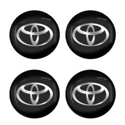 Set ornamente capace roti rasina, autoadeziv, Toyota, 4 bucati, fi55, ZP039C Automax