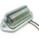 Lampa numar 6 LED-uri, 12-24V, aluminiu/crom/negru L101