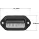 Lampa numar 6 LED-uri, 12-24V, aluminiu/crom/negru L101