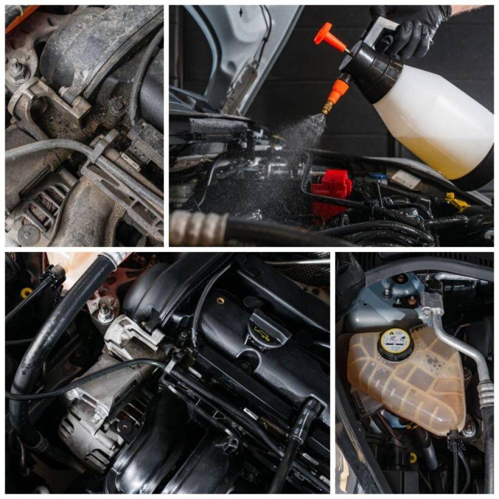 Solutie curatat motorul pe exterior, degresant, 5L, K175 AKRA K2 Solutie curatat motorul pe exterior, degresant, 5L, K175 AKRA K2