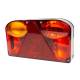 Lampa spate 238x138, 5 functii cu triunghi si ceata, stanga, FT-088 LPM Bajonet cu mufa 5 pini, Fristom