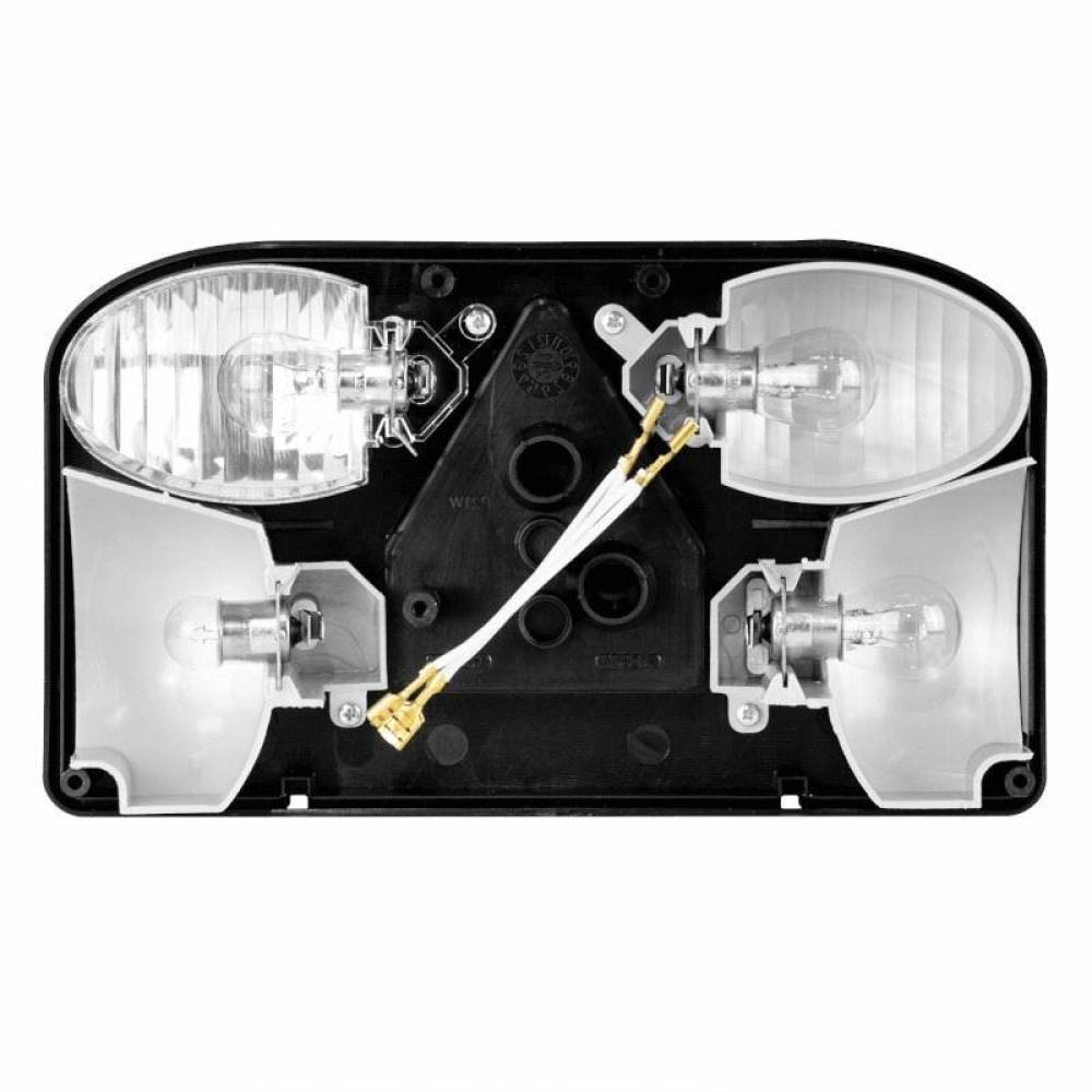 Lampa spate 238x138, 5 functii cu triunghi si mers inapoi, dreapta, FT-088 PCOF Bajonet cu mufa, Fristom Lampa spate 238x138, 5 functii cu triunghi si mers inapoi, dreapta, FT-088 PCOF Bajonet cu mufa, Fristom