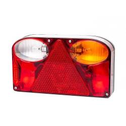 Lampa spate 238x138, 5 functii cu triunghi si mers inapoi, dreapta, FT-088 PCOF Bajonet cu mufa, Fristom