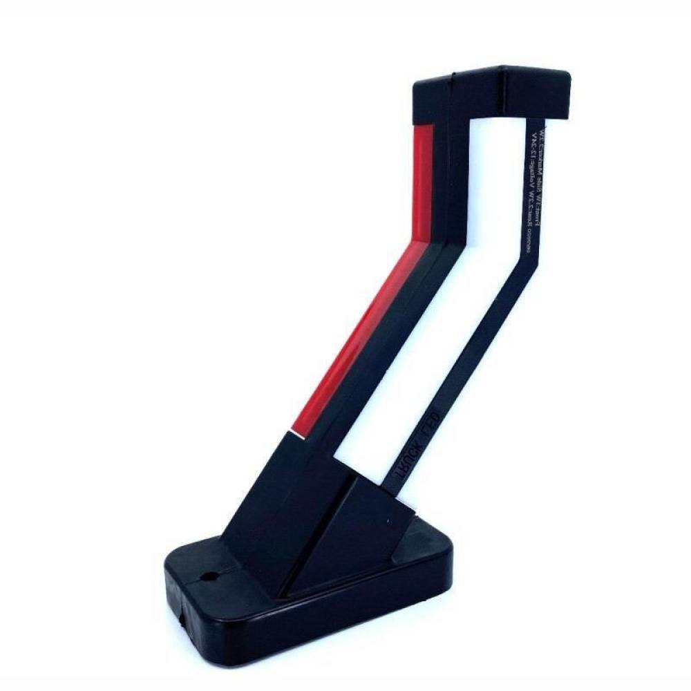 Lampa gabarit cu brat 185mm, oblic la 45°, LED, 3 functii, dreapta, L1906 TruckLed