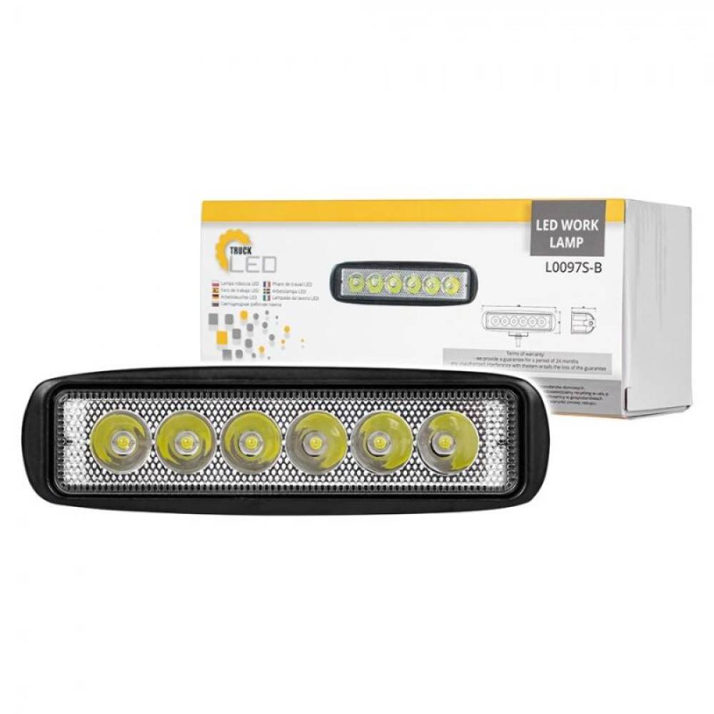 Proiector lucru 160x45, LED, 12-24V, spot, L0097S-B Truckled