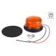 Girofar 12/24V, h73, 36 LED-uri, prindere cu 3 suruburi, 02296 Amio
