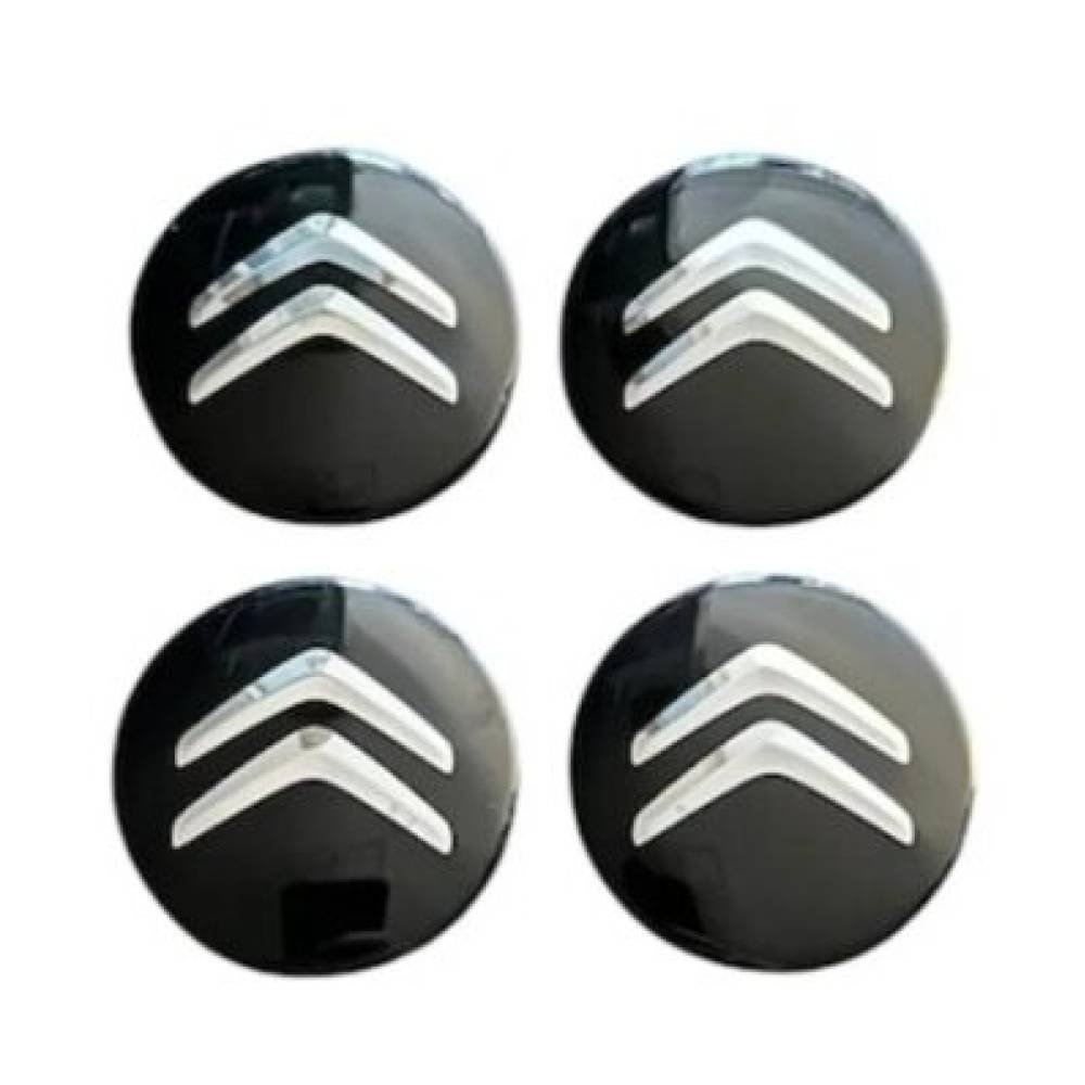 Set ornament capace roti rasina, adeziv, Citroen, 4 bucati, fi55 ZP406 Automax