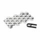 Ornament capacele silicon pentru prezoane set/21 bucati 17